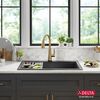 33&rdquo;&nbsp;Granite Composite&nbsp;Workstation Kitchen Sink&nbsp;Drop-In&nbsp;Top Mount&nbsp;Single Bowl with&nbsp;WorkFlow&trade; Ledge and Accessories